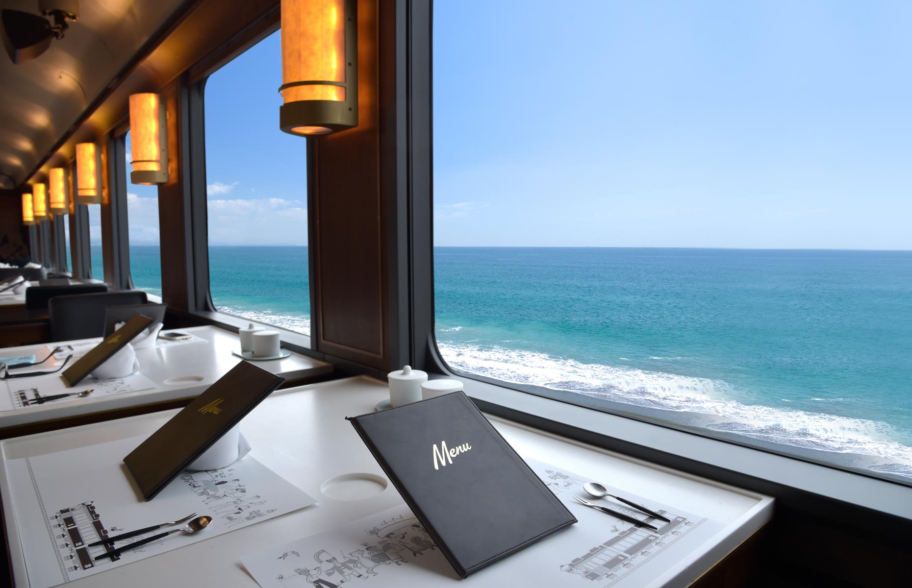 Tohoku Emotion train, Sanriku Coast, Aomori Prefecture